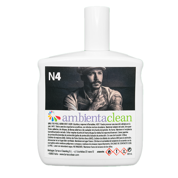 Ambientador hidroalcohólico Nº 4 Fragancia innovadora y carácter